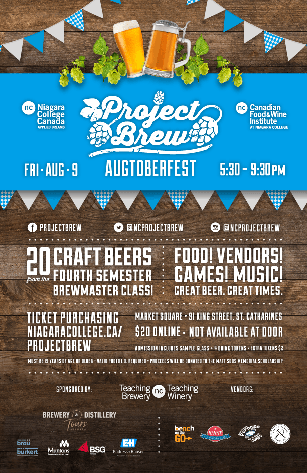 Niagara College Project Brew